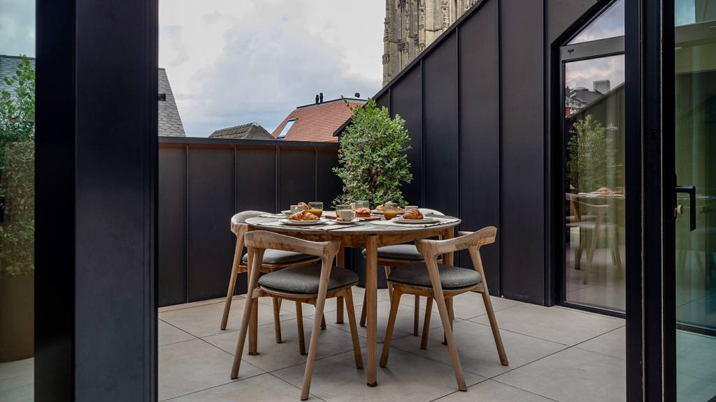 De Gulden Poorte Antwerp - penthouse terrace